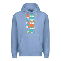 Colony Blue oke 15 Premium Hoodie - linhVisuals