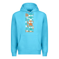 Ocean Blue oke 15 Premium Hoodie - linhVisuals