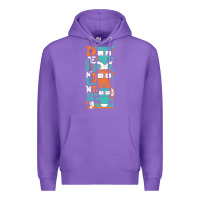 Purple oke 15 Premium Hoodie - linhVisuals