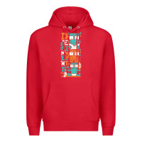 Red oke 15 Premium Hoodie - linhVisuals