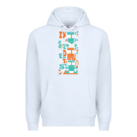 White oke 15 Premium Hoodie - linhVisuals