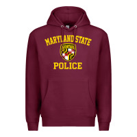 Burgundy maryland state police Premium Hoodie - linhVisuals