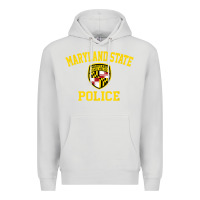 Dove Grey maryland state police Premium Hoodie - linhVisuals
