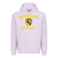 Lilac maryland state police Premium Hoodie - linhVisuals