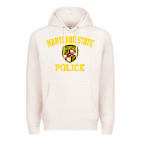 Pale Pink maryland state police Premium Hoodie - linhVisuals