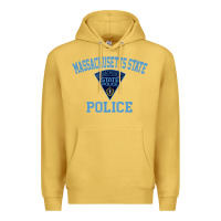 Antique Gold massachusetts state police Premium Hoodie - linhVisuals
