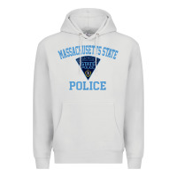 Dove Grey massachusetts state police Premium Hoodie - linhVisuals