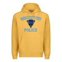 Mustard massachusetts state police Premium Hoodie - linhVisuals