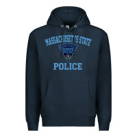 Navy massachusetts state police Premium Hoodie - linhVisuals