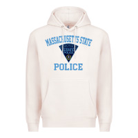 Pale Pink massachusetts state police Premium Hoodie - linhVisuals