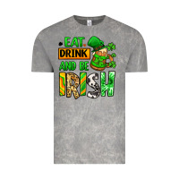 Cloud Rock Eat drink and be Irish St. Patrick's Vintage Tee - LillyAllenDesigns