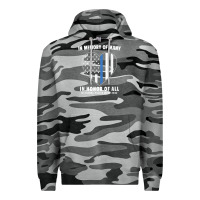 Slate Camo national police week shirt in memory and honor us flag Premium Hoodie - linhVisuals