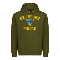 Army Green new jersey state police Premium Hoodie - linhVisuals