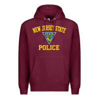Burgundy new jersey state police Premium Hoodie - linhVisuals