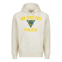 Oatmeal Heather new jersey state police Premium Hoodie - linhVisuals