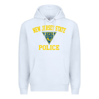 White new jersey state police Premium Hoodie - linhVisuals