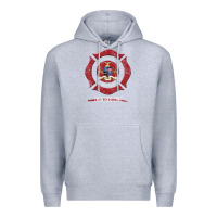 Heather Grey new orleans firefighter shirt firefighter gifts louisiana Premium Hoodie - linhVisuals