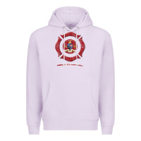 Lilac new orleans firefighter shirt firefighter gifts louisiana Premium Hoodie - linhVisuals