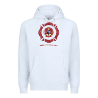 White new orleans firefighter shirt firefighter gifts louisiana Premium Hoodie - linhVisuals