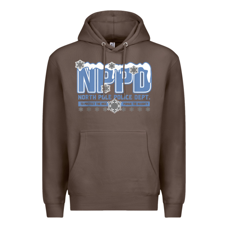 North Pole Police Department Premium Hoodie by linhVisuals | Teevron