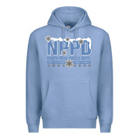 Colony Blue north pole police department Premium Hoodie - linhVisuals