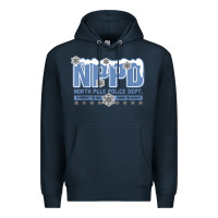 Navy north pole police department Premium Hoodie - linhVisuals
