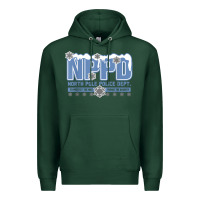Sports Green north pole police department Premium Hoodie - linhVisuals