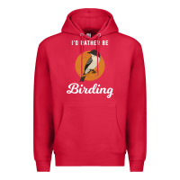 Cardinal birding birdwatching eastern phoebe Premium Hoodie - linhVisuals