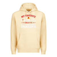 Pina Colada mens father's day my favorite firefighter calls me grandpa premium Premium Hoodie - linhVisuals