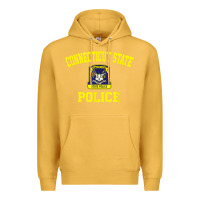 Mustard connecticut state police Premium Hoodie - linhVisuals