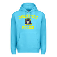 Ocean Blue connecticut state police Premium Hoodie - linhVisuals