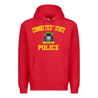 Red connecticut state police Premium Hoodie - linhVisuals
