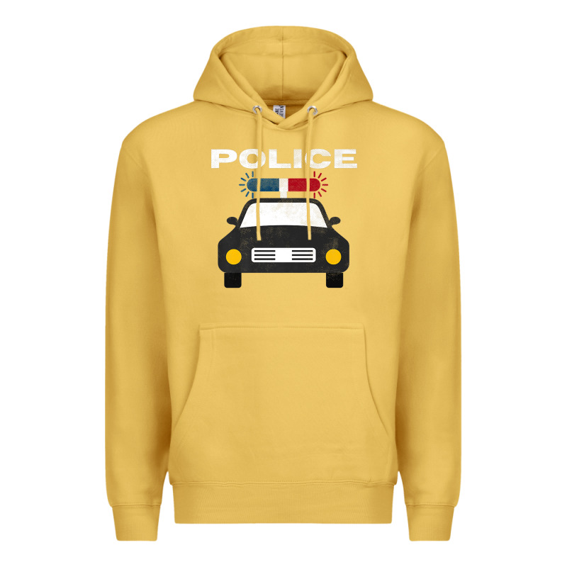 Cool Policeman Law Enforcement Deputy Kawaii Police Mobile Premium Premium Hoodie by linhVisuals | Teevron