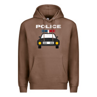 Chestnut cool policeman law enforcement deputy kawaii police mobile premium Premium Hoodie - linhVisuals
