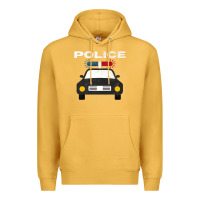 Mustard cool policeman law enforcement deputy kawaii police mobile premium Premium Hoodie - linhVisuals