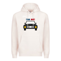 Pale Pink cool policeman law enforcement deputy kawaii police mobile premium Premium Hoodie - linhVisuals