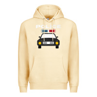 Pina Colada cool policeman law enforcement deputy kawaii police mobile premium Premium Hoodie - linhVisuals
