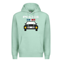 Seafoam cool policeman law enforcement deputy kawaii police mobile premium Premium Hoodie - linhVisuals