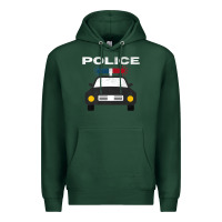 Sports Green cool policeman law enforcement deputy kawaii police mobile premium Premium Hoodie - linhVisuals