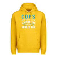Lemon cops because firefighters need heroes too premium Premium Hoodie - linhVisuals