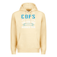 Pina Colada cops because firefighters need heroes too premium Premium Hoodie - linhVisuals