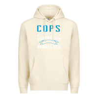 Sandshell cops because firefighters need heroes too premium Premium Hoodie - linhVisuals