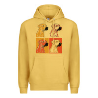 Antique Gold rhodesian ridgeback t  shirt rhodesian ridgeback dog gift idea t  shir Premium Hoodie - linhVisuals