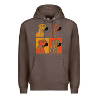 Coffee rhodesian ridgeback t  shirt rhodesian ridgeback dog gift idea t  shir Premium Hoodie - linhVisuals
