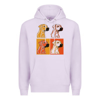 Lilac rhodesian ridgeback t  shirt rhodesian ridgeback dog gift idea t  shir Premium Hoodie - linhVisuals