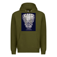 Army Green #tiga tche3 alex wajah pada grey satu kepala 10.000 yang days bermahko Premium Hoodie - linhVisuals