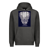 Charcoal Heather #tiga tche3 alex wajah pada grey satu kepala 10.000 yang days bermahko Premium Hoodie - linhVisuals