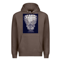 Coffee #tiga tche3 alex wajah pada grey satu kepala 10.000 yang days bermahko Premium Hoodie - linhVisuals