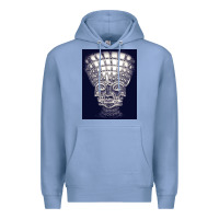 Colony Blue #tiga tche3 alex wajah pada grey satu kepala 10.000 yang days bermahko Premium Hoodie - linhVisuals