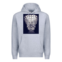 Heather Grey #tiga tche3 alex wajah pada grey satu kepala 10.000 yang days bermahko Premium Hoodie - linhVisuals
